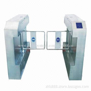 Swing turnstile access control with optional physical address